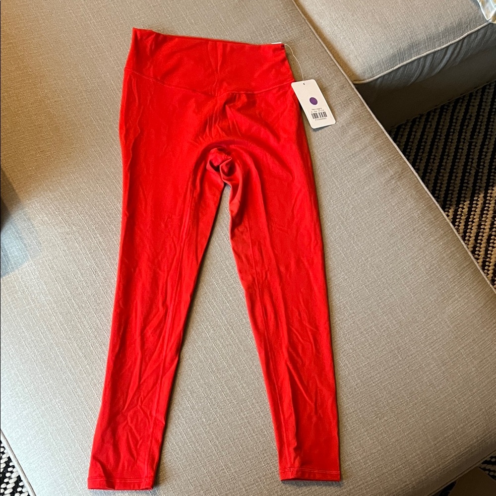 AVA Los Angeles x Pure Barre Hera Legging in Red